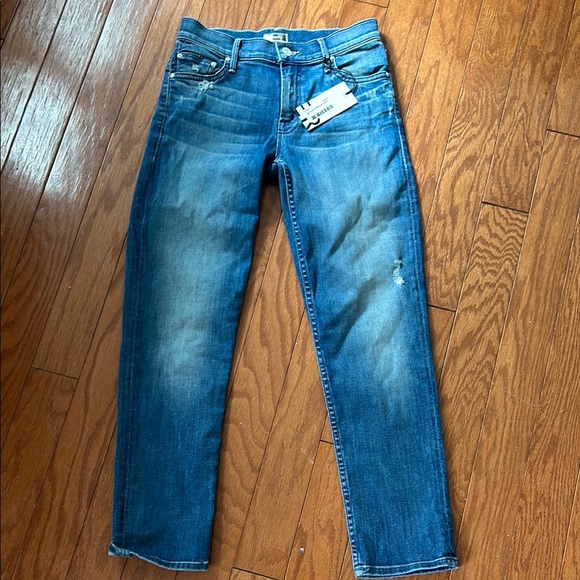 Mother denim jeans the dropout in graffiti girl wash size 23 - Picture 2 of 8
